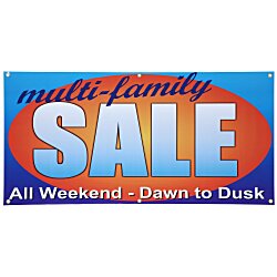 Custom Value Indoor Banner - 2' x 4'