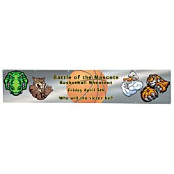 Custom Value Outdoor Banner - 2 feet x 10 feet