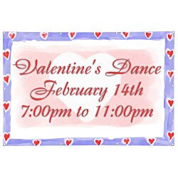 Custom Value Outdoor Banner - 4 feet x 6 feet