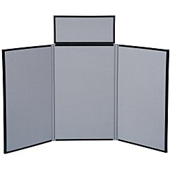 Custom Fold N Go Tabletop Display - 4 feet - Blank