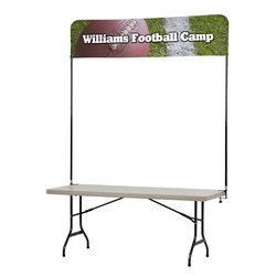 Custom Tabletop Banner System - 6 feet
