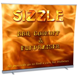 Custom Economy Retractable Banner Display - 94 3/4 inches
