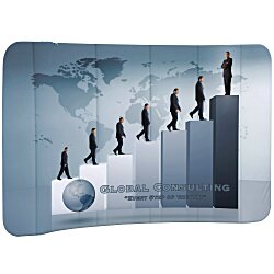 Custom EuroFit Curved Tabletop Display - 8 feet