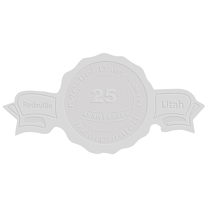 Custom Embossed Seal by the Roll - Banner - 1-1/4