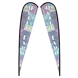Custom Sail Sign - 14 feet - Two Sided - Replacement Graphic