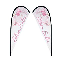 Custom Sail Sign - 8 feet - Two Sided - Replacement Graphic