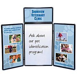 Custom Show N Write Tabletop Display - 6 feet - Full Colour