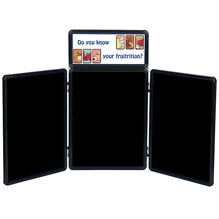 Custom Show N Write Tabletop Display - 4 feet - Header
