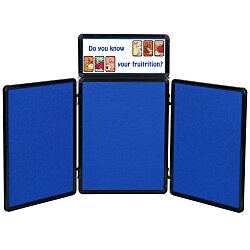 Custom Show N Write Tabletop Display - 4 feet - Header