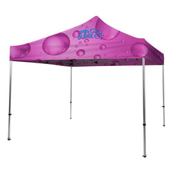 Custom Premium 10' Event Tent - Full Colour