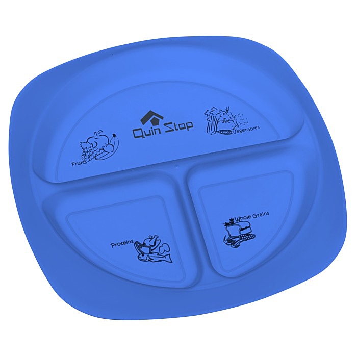 Custom Children's Portion Plate - Food Graphics