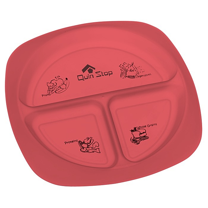 Custom Children's Portion Plate - Food Graphics