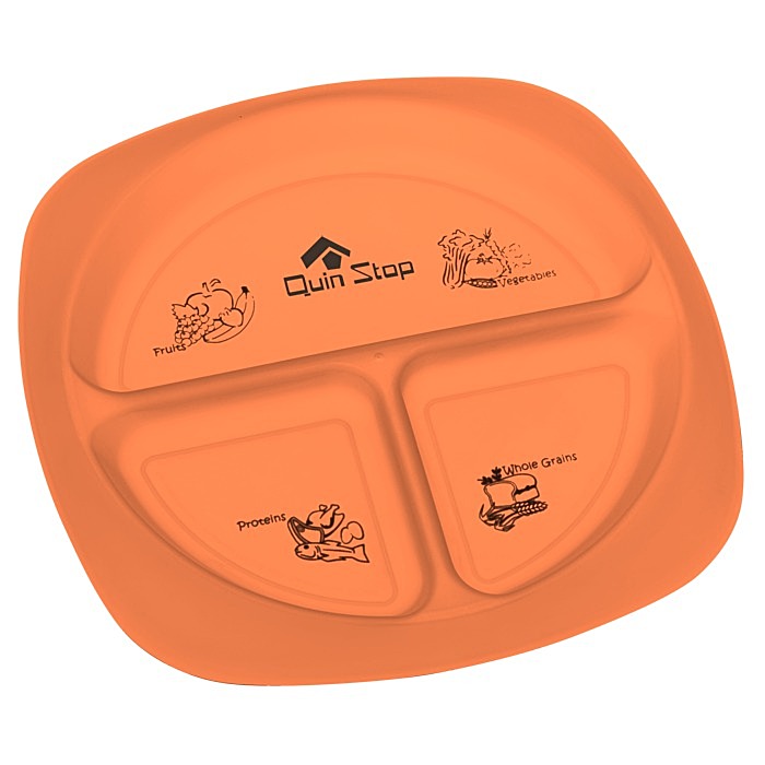 Custom Children's Portion Plate - Food Graphics