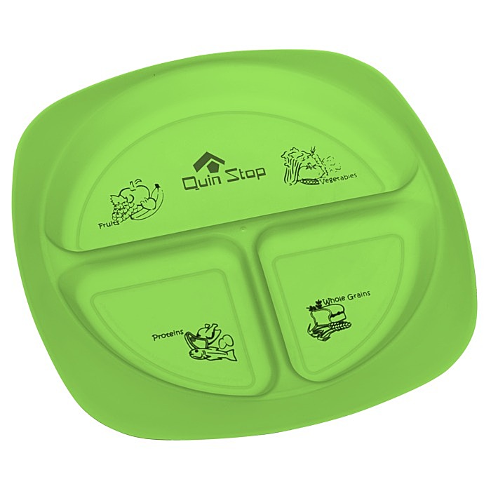 Custom Children's Portion Plate - Food Graphics