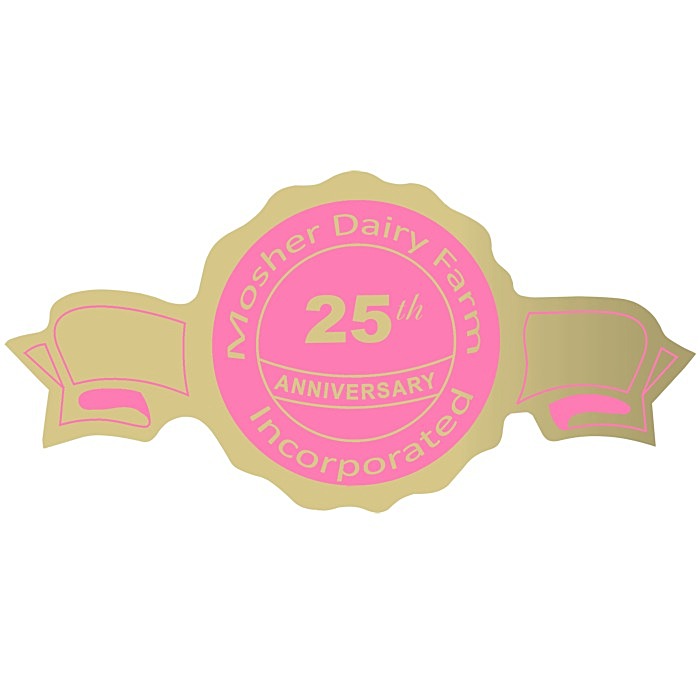 Custom Flat Seal by the Roll - Banner - 1-1/2
