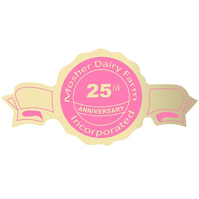 Custom Flat Seal by the Roll - Banner - 1-1/2