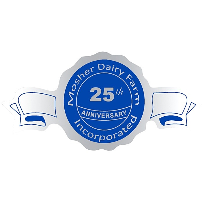 Custom Flat Seal by the Roll - Banner - 1-1/4