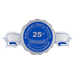 Custom Flat Seal by the Roll - Banner - 1-1/4
