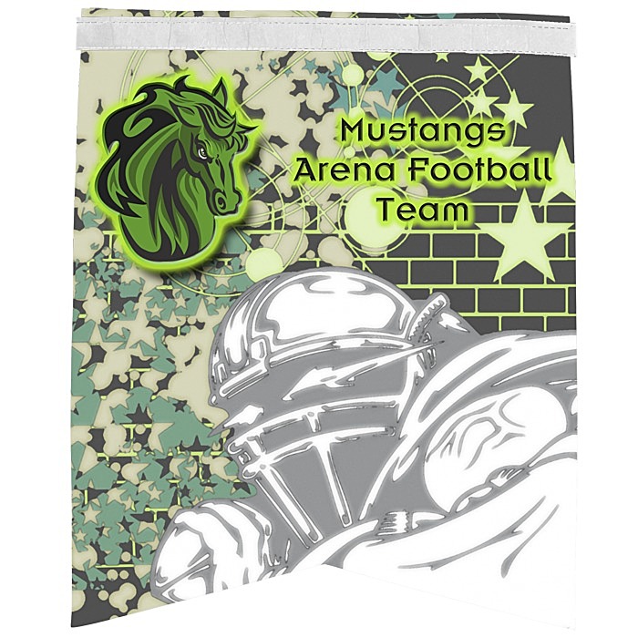 Custom Premium Felt Banner - 14 1/2 inches x 18 inches