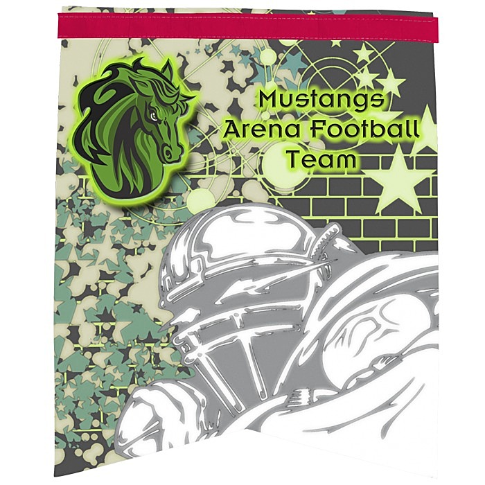 Custom Premium Felt Banner - 14 1/2 inches x 18 inches