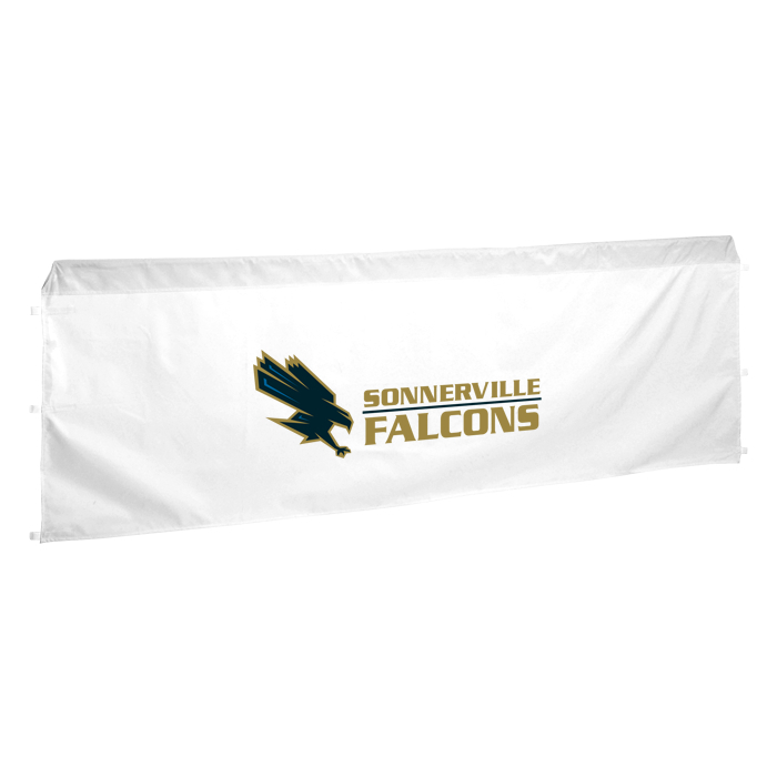 Custom Standard 10-foot Event Tent - Half Wall