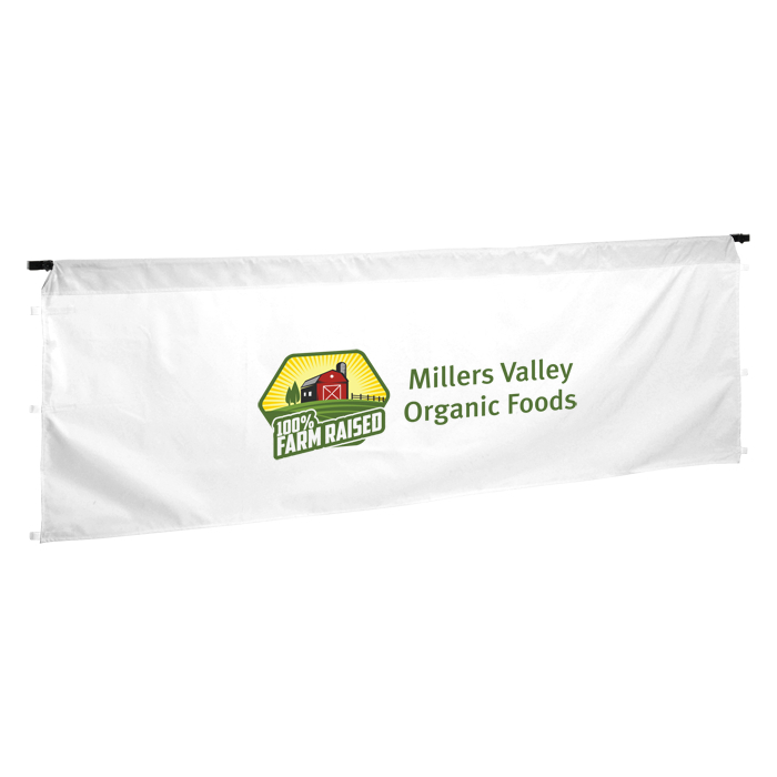 Custom Standard 10-foot Event Tent - Half Wall Kit