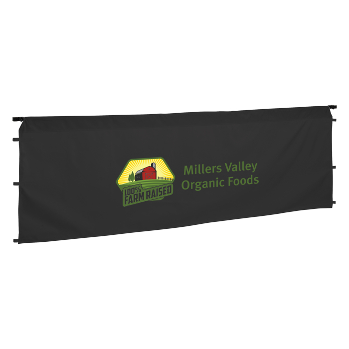 Custom Standard 10-foot Event Tent - Half Wall Kit