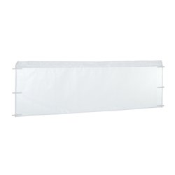 Custom Standard 10-foot Event Tent - Mesh Half Wall - Blank