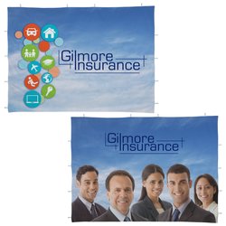 Custom Standard 10-foot Event Tent - Tent Wall - Two Sided - Full Colour