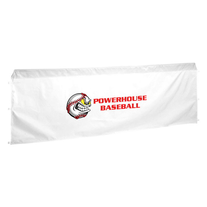 Custom Deluxe 10' Event Tent - Half Wall