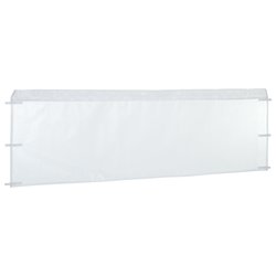 Custom Deluxe 10' Event Tent - Mesh Half Wall - Blank