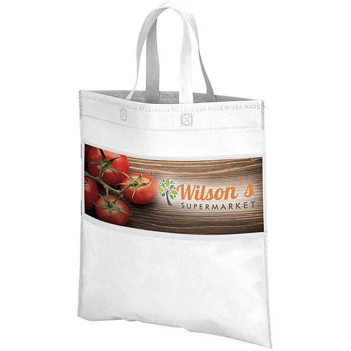 Custom Full Colour Banner Bag - 17 1/4 inches x 15 3/4 inches