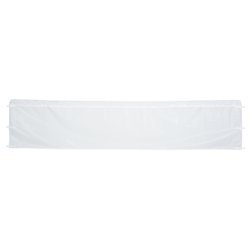 Custom Premium 10' x 15' Event Tent - Mesh Half Wall - Blank
