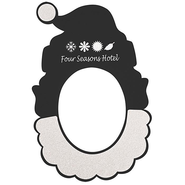 Custom Santa Hat Pop Up Visor