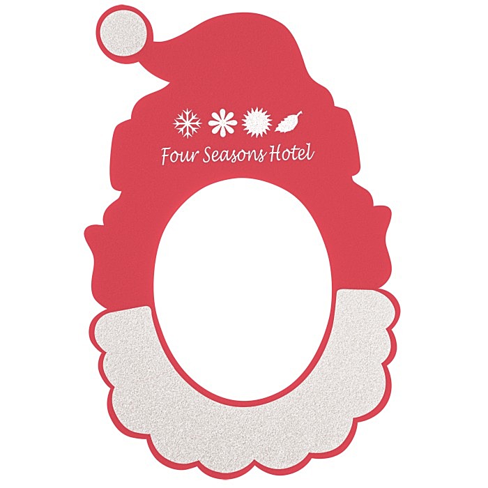 Custom Santa Hat Pop Up Visor