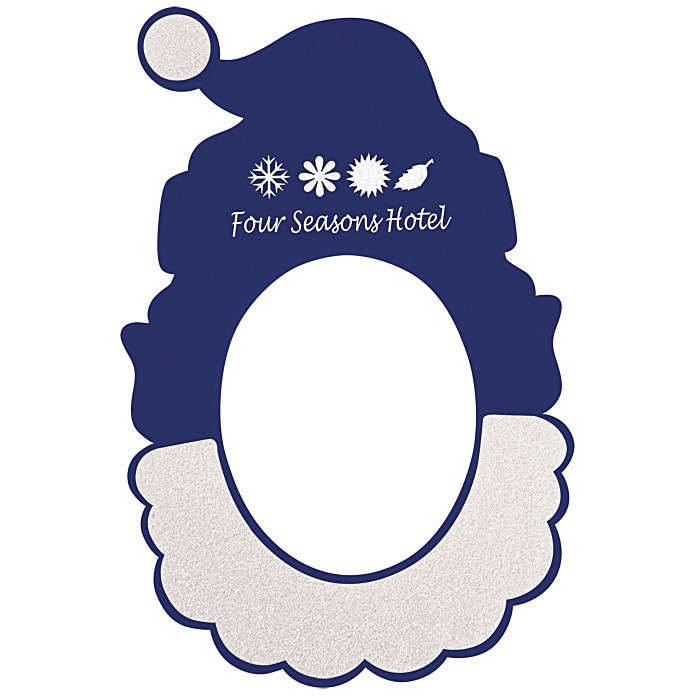 Custom Santa Hat Pop Up Visor