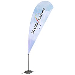 Custom Indoor Value Sail Sign - 13 feet - One Sided