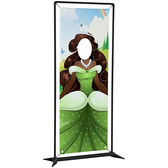 Custom FrameWorx Banner Stand - Single Face Cut Out