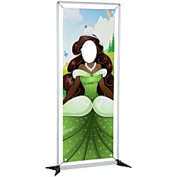 Custom FrameWorx Banner Stand - Single Face Cut Out