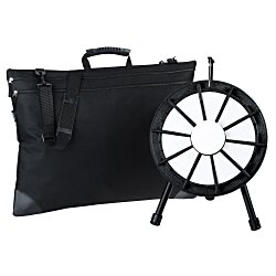 Custom Micro Tabletop Prize Wheel with Case - Blank
