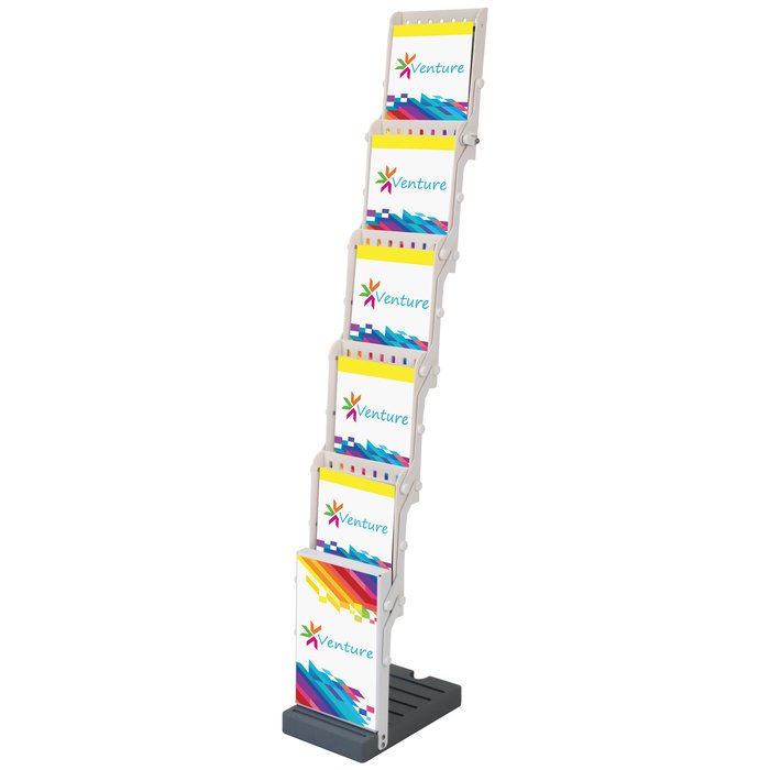 Custom Easy View Literature Display with Graphic