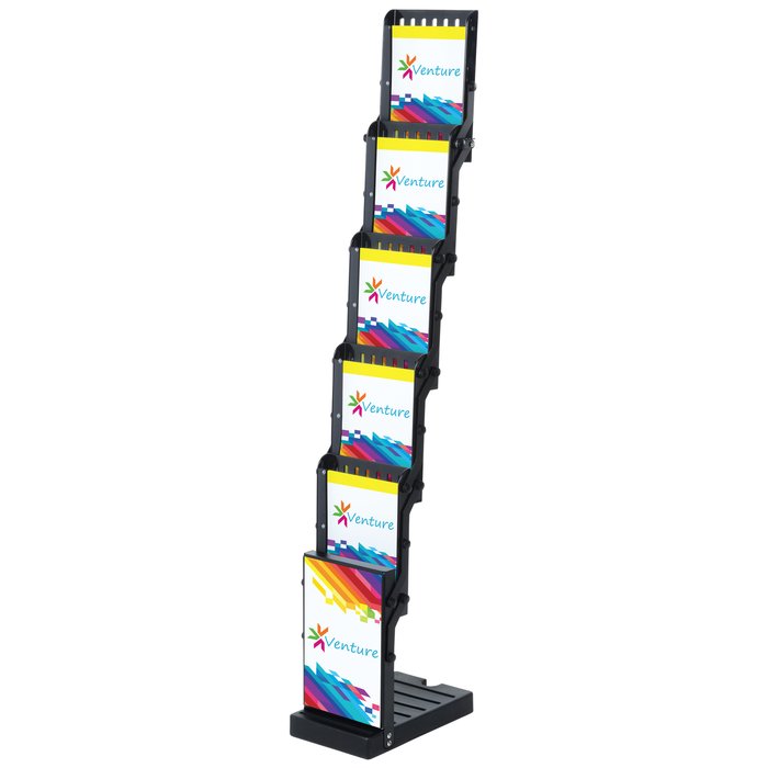 Custom Easy View Literature Display with Graphic