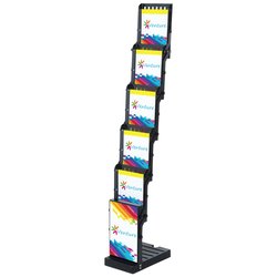 Custom Easy View Literature Display with Graphic