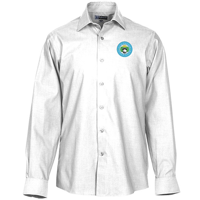 Custom Signature Non-Iron Dress Shirt - Men's
