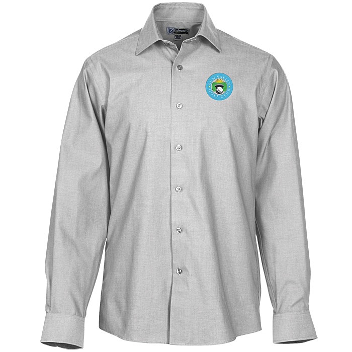 Custom Signature Non-Iron Dress Shirt - Men's