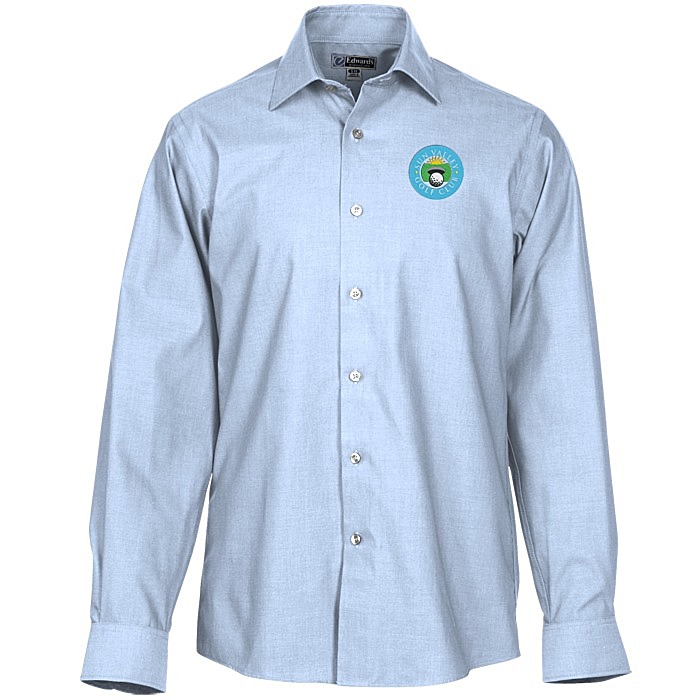 Custom Signature Non-Iron Dress Shirt - Men's
