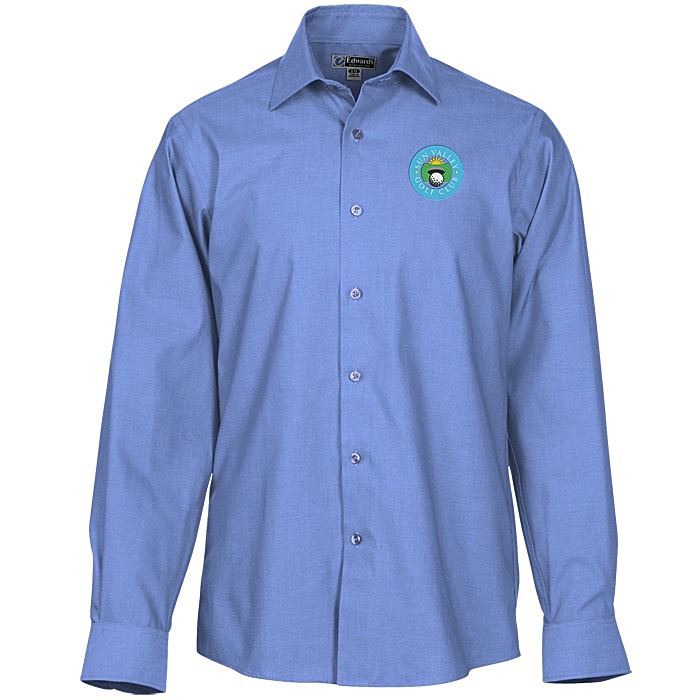Custom Signature Non-Iron Dress Shirt - Men's