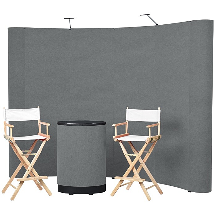 Custom Standard Curved Floor Display - 10' Kit - Blank