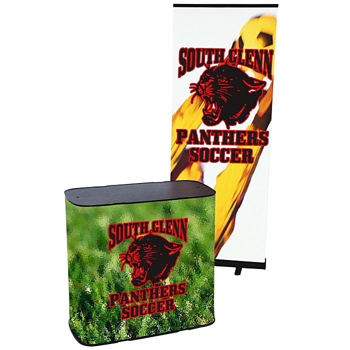 Custom Case to Podium Floor Display - Single Kit