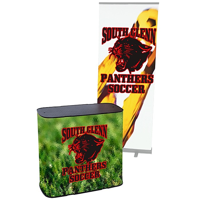 Custom Case to Podium Floor Display - Single Kit